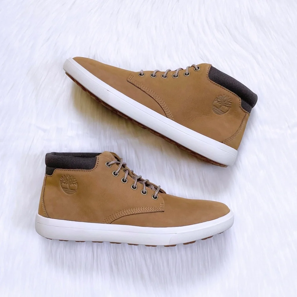 Timberland Men’s Ashwood Park Wheat Chukka Boots - Picture 5 of 7
